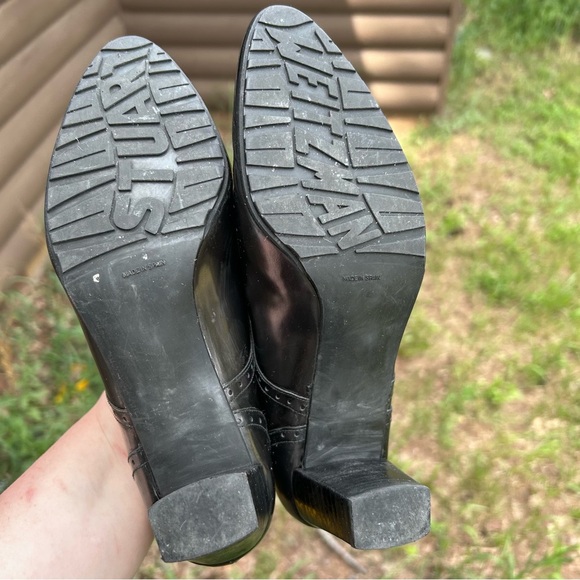 Stuart Weitzman size 6 m Oxford Shoes Size dark academia witchy gothcore - Picture 9 of 17